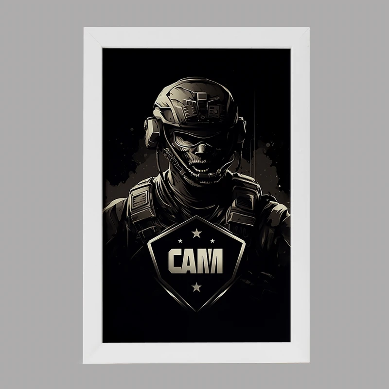 تابلو خندالو مدل کال آف دیوتی (call Of Duty) کد F2297