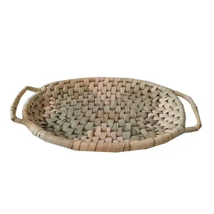 سینی حصیری مدل پروانه