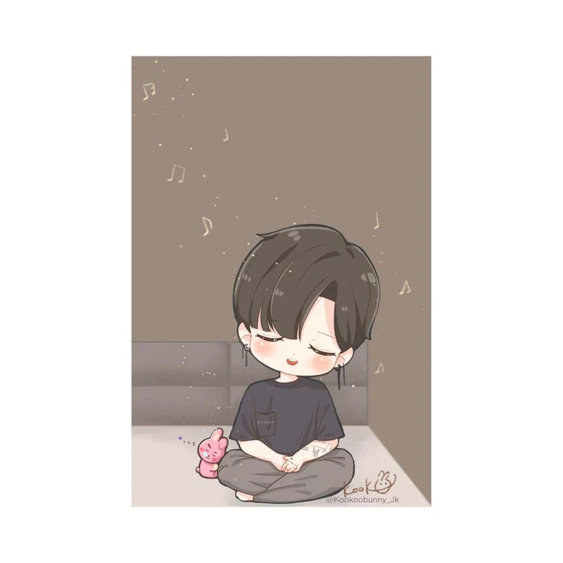 استیکر لپ تاپ و موبایل مدل انیمه طرح آرمی کد 1611