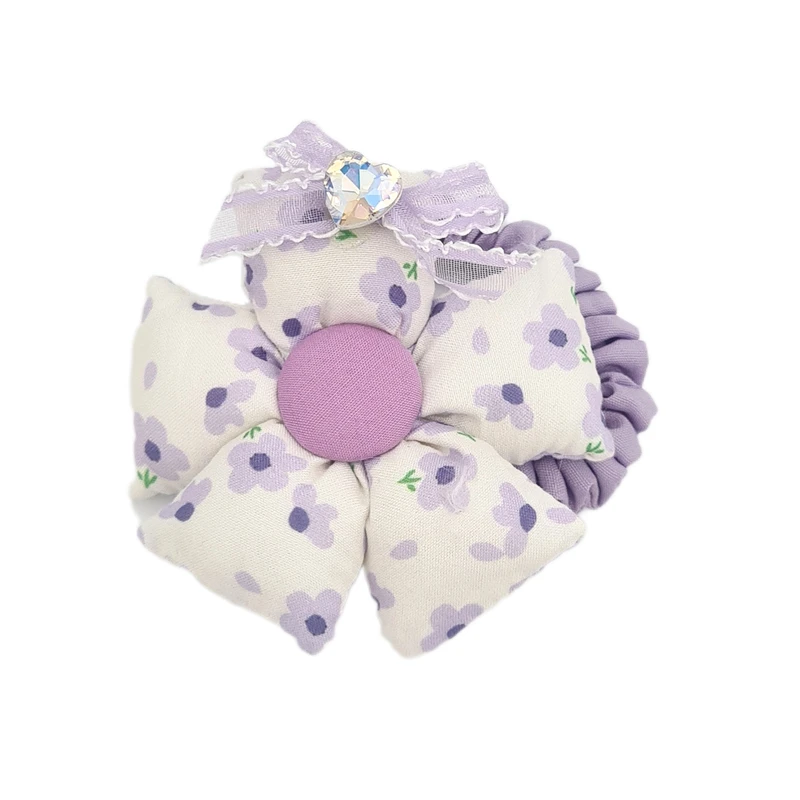 کش مو دخترانه مدل گل‌ پنج پر کد gf28