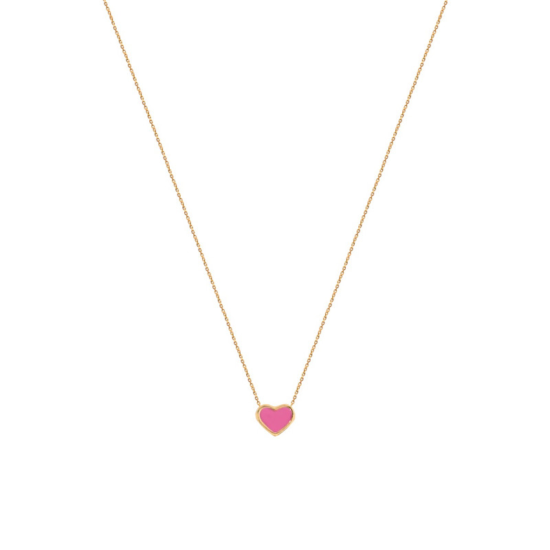 گردنبند طلا 18 عیار زنانه الی گالری مدل قلب