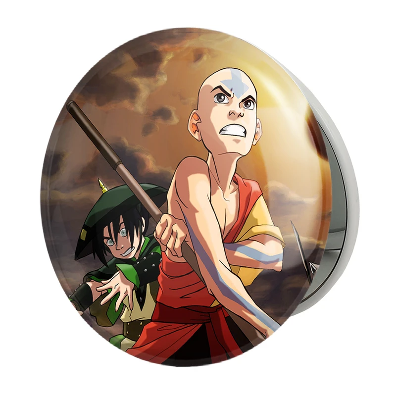 آینه جیبی خندالو طرح آواتار انگ و دوستان انیمه آواتار Avatar مدل تاشو کد 12759 