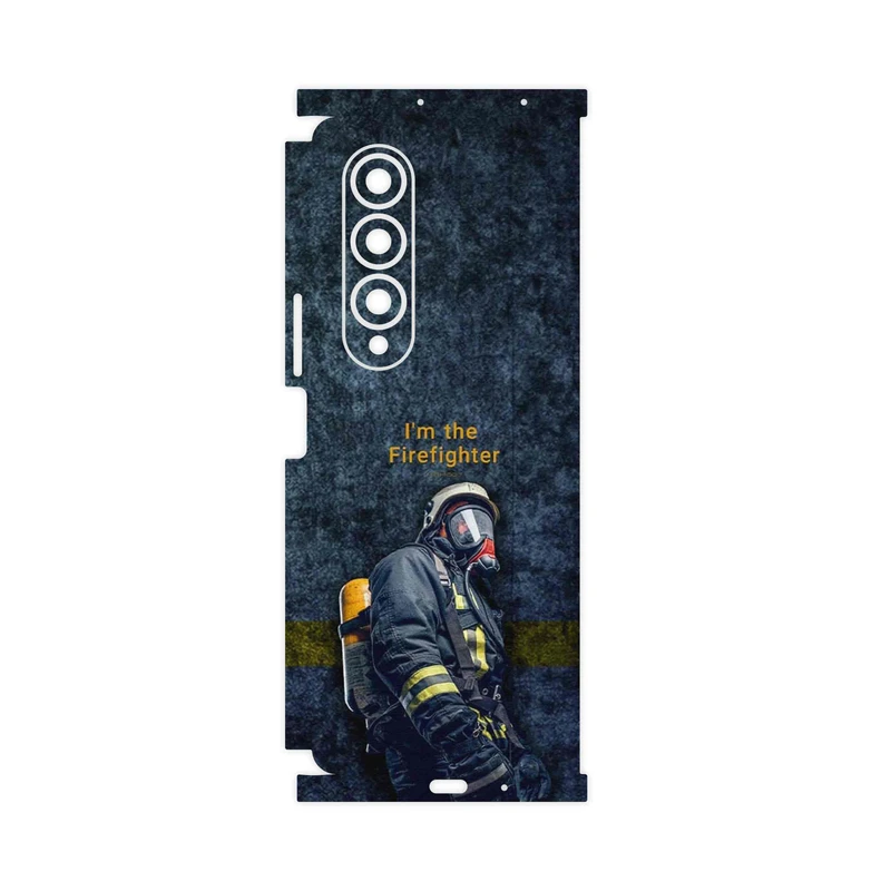 برچسب پوششی ماهوت مدل Firefighter-FullSkin مناسب برای گوشی موبایل سامسونگ Galaxy Z Fold4
