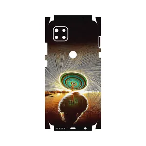 MAHOOT Night Light Fountain-FullSkin Cover Sticker for Motorola MOTO G 5G