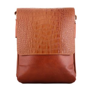 کیف رودوشی مردانه چرم یلسان مدل رادمان کد 044-GC-02 دارای 5 محفظه