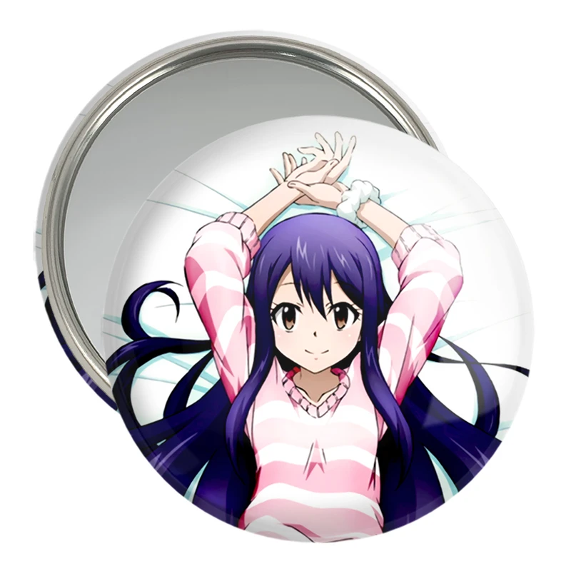 آینه جیبی خندالو مدل وندی انیمه فری تیل Fairy Tail  کد 16462