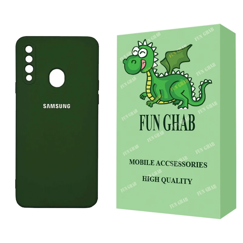 کاور فان قاب مدل سیلیکونی مناسب برای گوشی موبایل سامسونگ Galaxy A20s