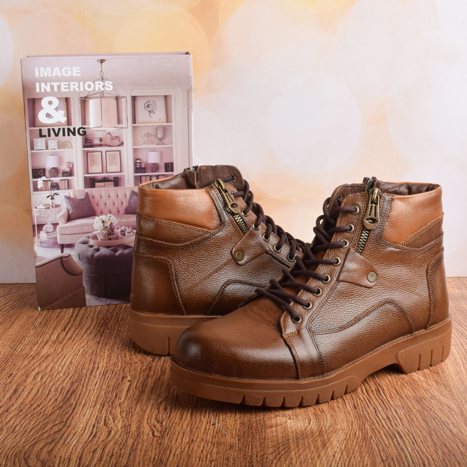 نیم بوت مردانه مدل بلنزا کد BR.1224 -  - 7