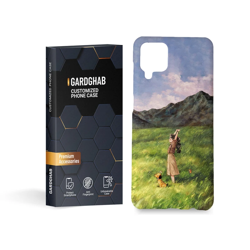 کاور گارد قاب مدل دخترانه مناسب برای گوشی موبایل سامسونگ Galaxy a12