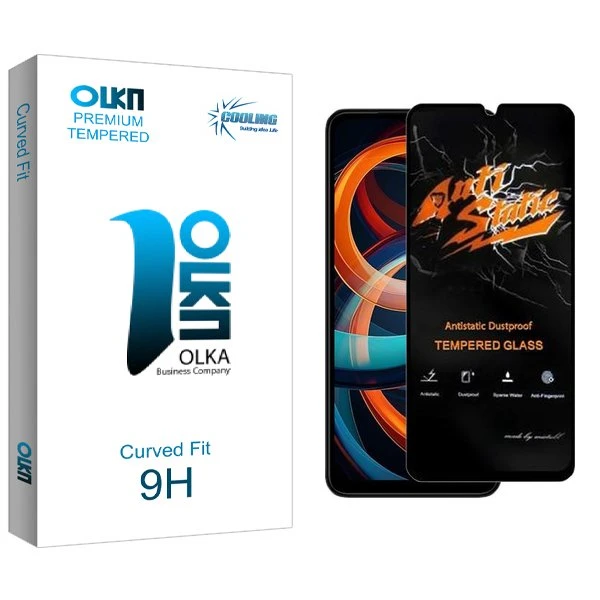 محافظ صفحه نمایش کولینگ مدل Olka Antistatic مناسب برای گوشی موبایل شیائومی Redmi A3