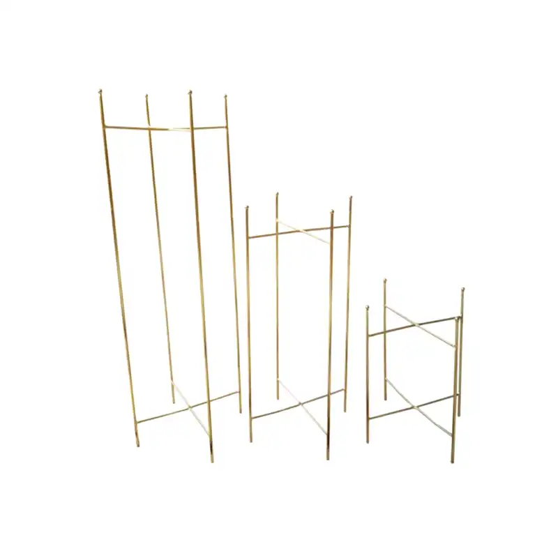 استند گلدان مدل  فلزی بسته 3 عددی