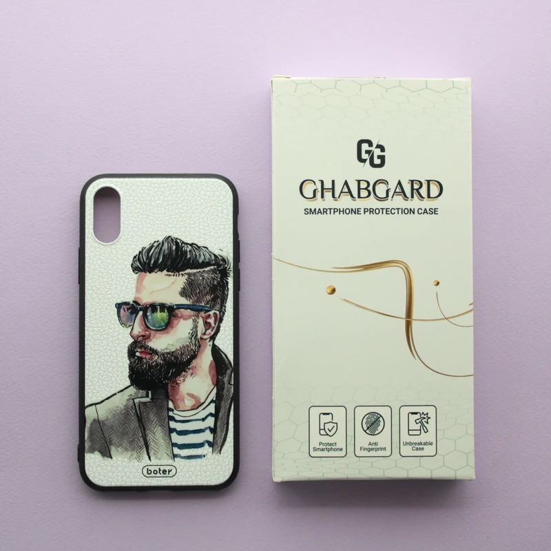 کاور قاب گارد مدل دور ژله ای پسرانه  مناسب برای گوشی موبایل اپل iPhone X / Xs