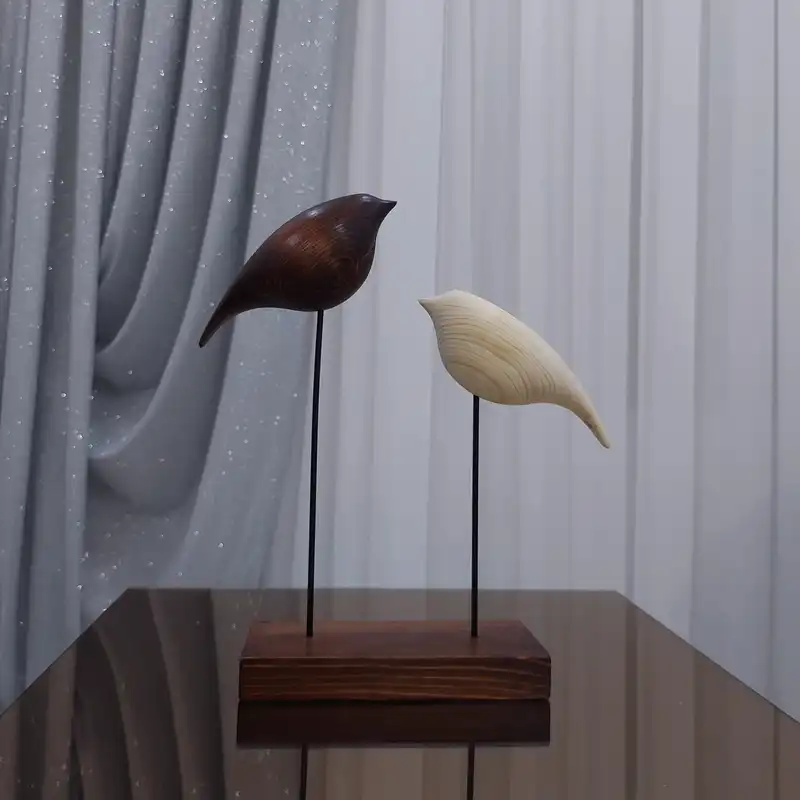 مجسمه چوبی مدل  پرنده کد 06