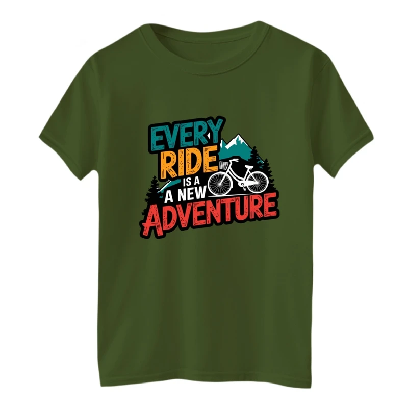 تی‌شرت لانگ آستین کوتاه بچگانه مدل کوهستان