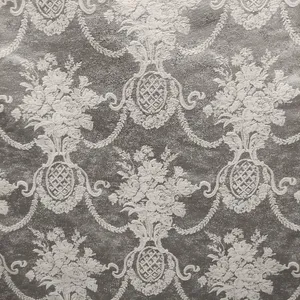 پارچه پرده ای طرح گلدانی