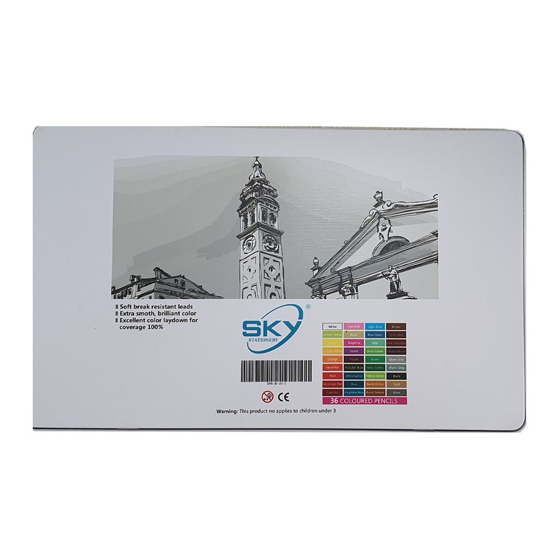 مداد رنگی 36 رنگ اسکای مدل Artists