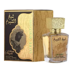 ادو پرفیوم مردانه لطافه مدل شیخ الشیوخ لوکس ادیشن با رایحه شیرین حجم 100 میلی لیتر