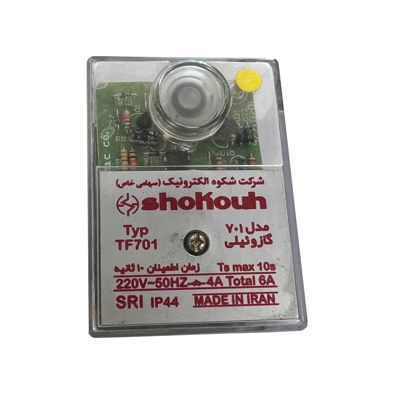رله مشعل گازوئیلی شکوه الکترونیک مدل 701