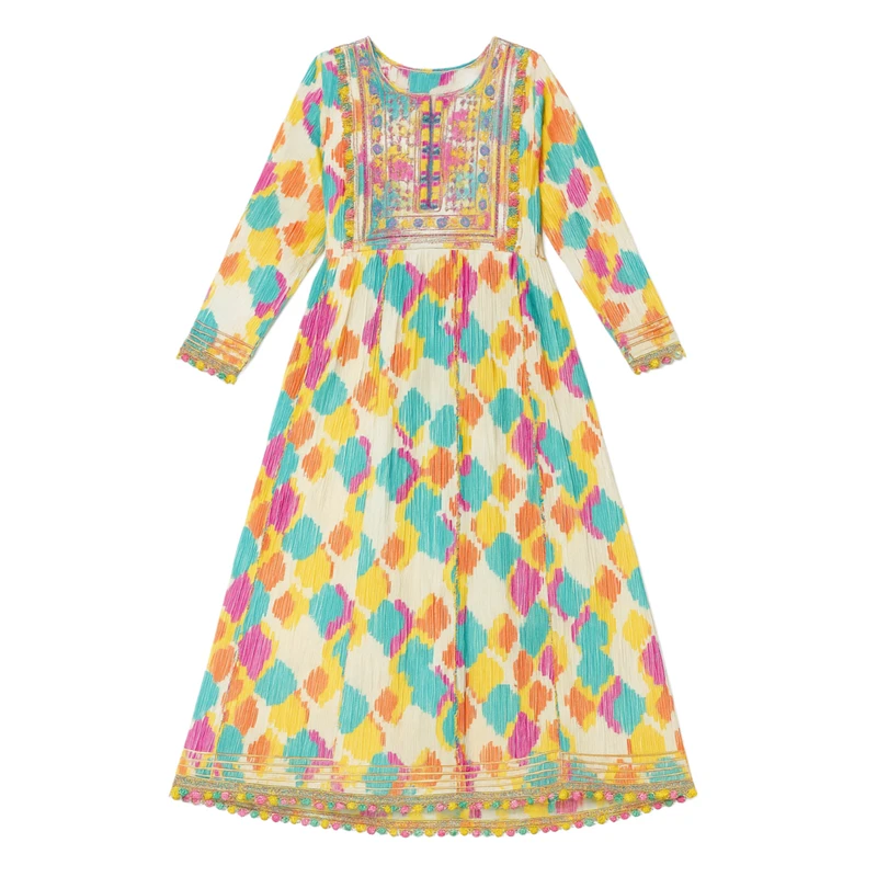 پیراهن یقه گرد زنانه مدل MNT999