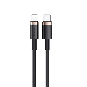 کابل تبدیل USB-C به لایتنینگ یوسمز مدل U63 SJ485 طول 2 متر