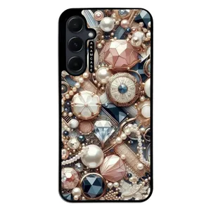 AKAM AMC-WSGA55-JWELERY-15 Cover For Samsung Galaxy A55