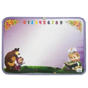 تخته وایت برد اطلس طرح میشا کد 2 سایز 25×35 سانتی متر