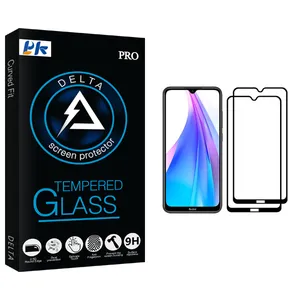 PK Delta Glass Screen Protector For Xiaomi Redmi Note 8T Pack Of 2