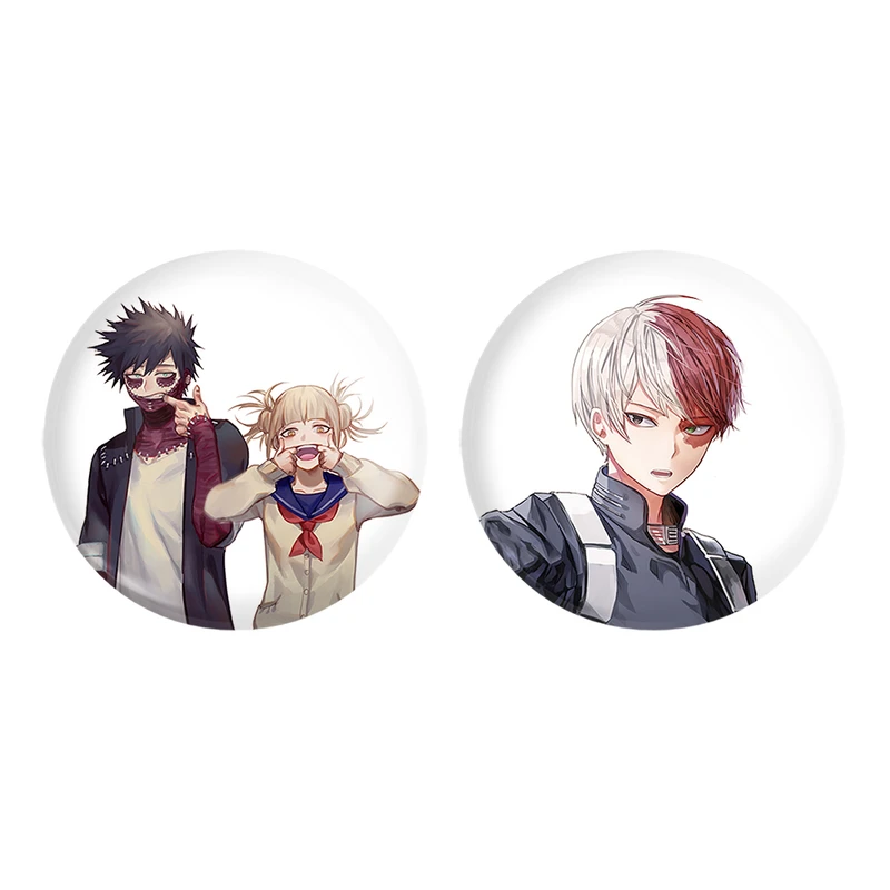 مگنت خندالو طرح شوتو تودروکی و توگا و دابی انیمه آکادمی قهرمان من کد 1156611569 مجموعه 2 عددی