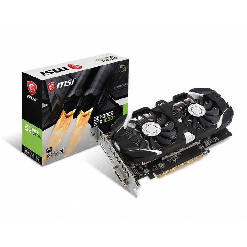 کارت گرافیک ام اس آی مدل GeForce GTX 1050 Ti 4GT OCV1