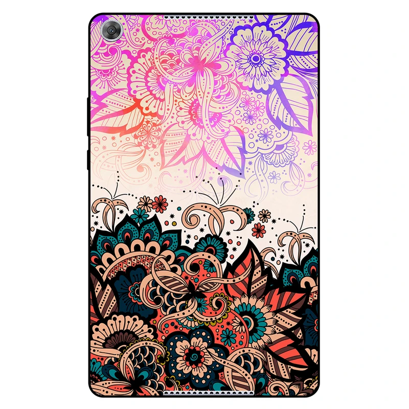 کاور مگافون طرح بته جقه مدل 7727 مناسب برای تبلت هوآوی MediaPad M5 Lite 8.0 2019 