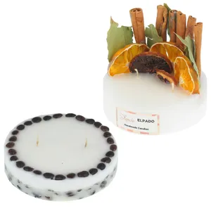 شمع دست ساز مدل الپادو مجموعه دو عددی