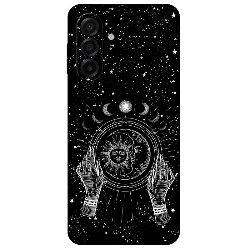 کاور مگافون طرح ماه و خورشید مدل 1892 مناسب برای گوشی موبایل سامسونگ Galaxy A17 4G