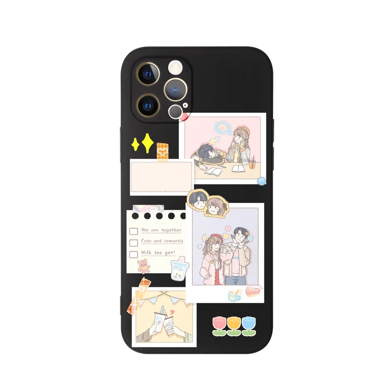 کاور قاب گارد طرح عاشقانه کد a265 مناسب برای گوشی موبایل اپل iphone 12 Pro Max