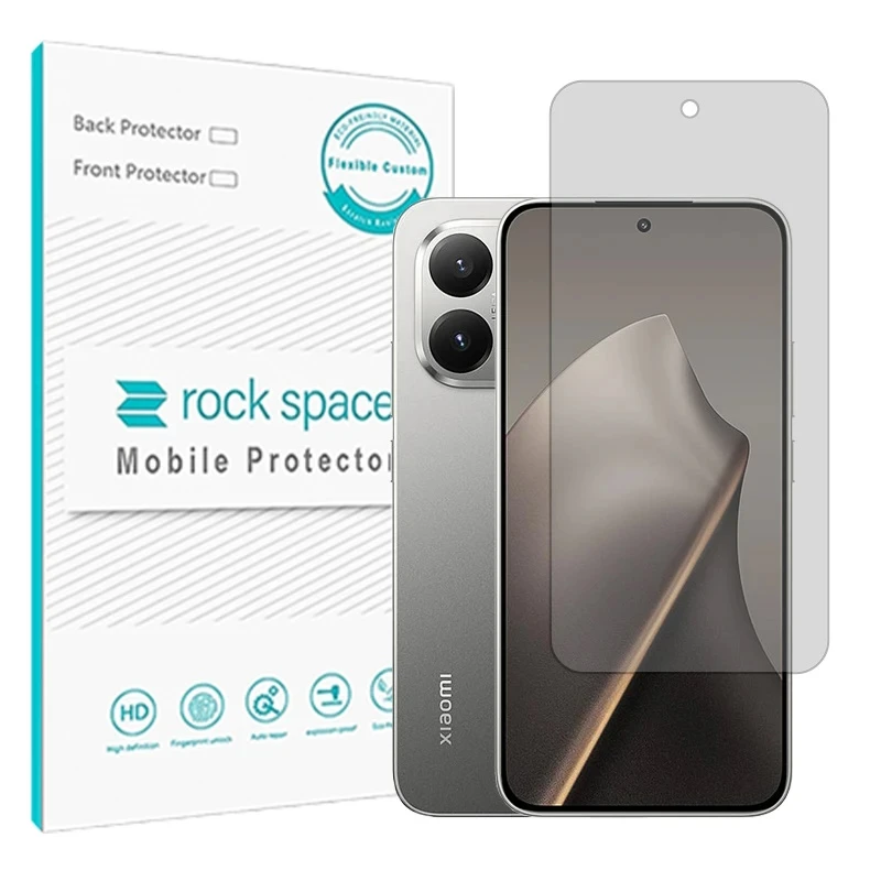 محافظ صفحه نمایش مات راک اسپیس مدل هیدروژلی مناسب برای گوشی موبایل سامسونگ Galaxy S25 FE