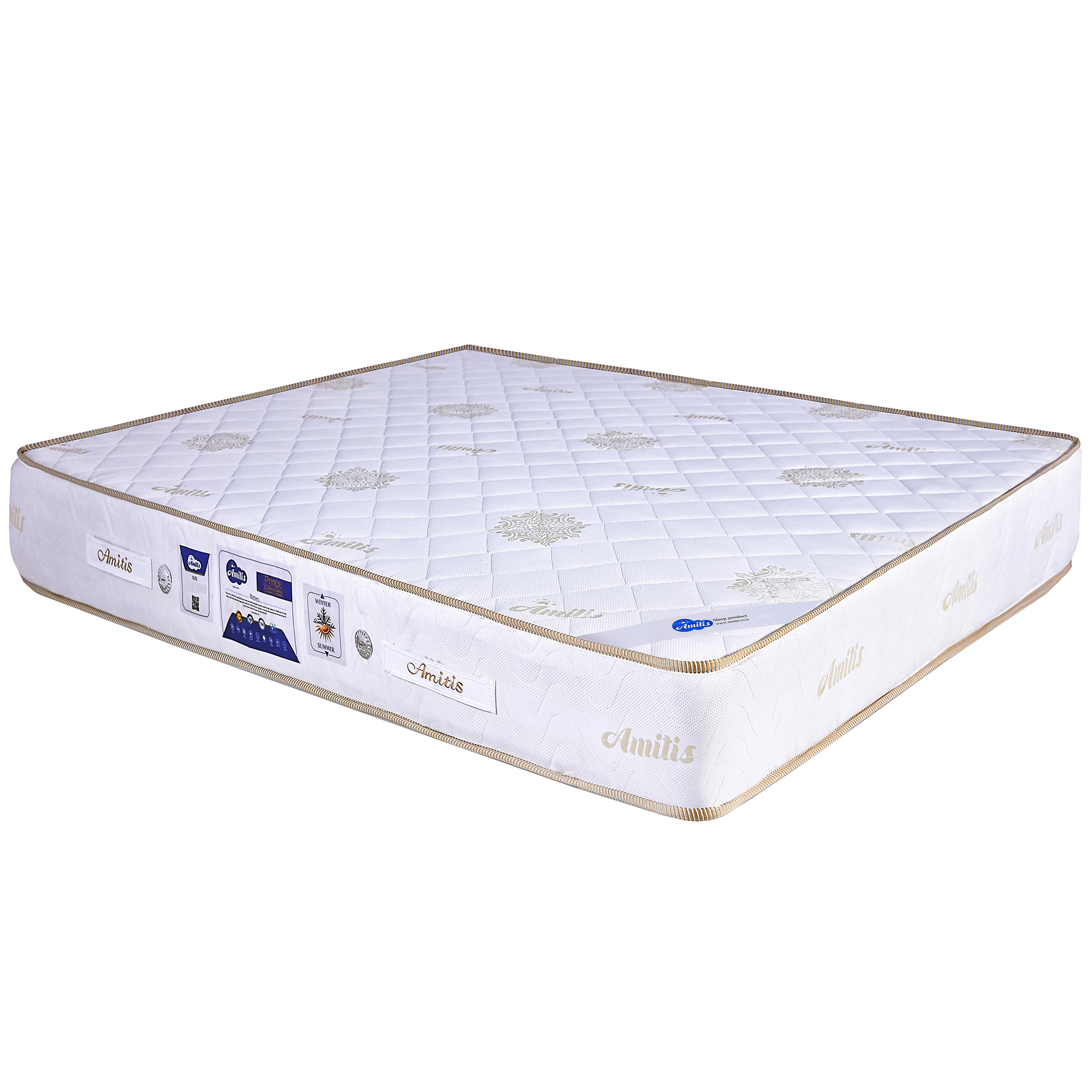 تشک آمیتیس مدل پرنس دو نفره سایز 180x200 سانتی متر