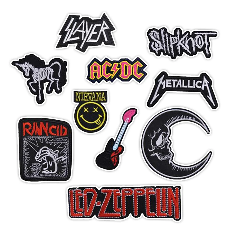 استیکر لپ تاپ و موبایل گوفی طرح گروه موسیقی کد 001 مجموعه 10 عددی 