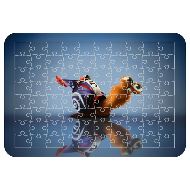 پازل 54 تکه مدل CHB1832 طرح انیمیشن حلزون توربو