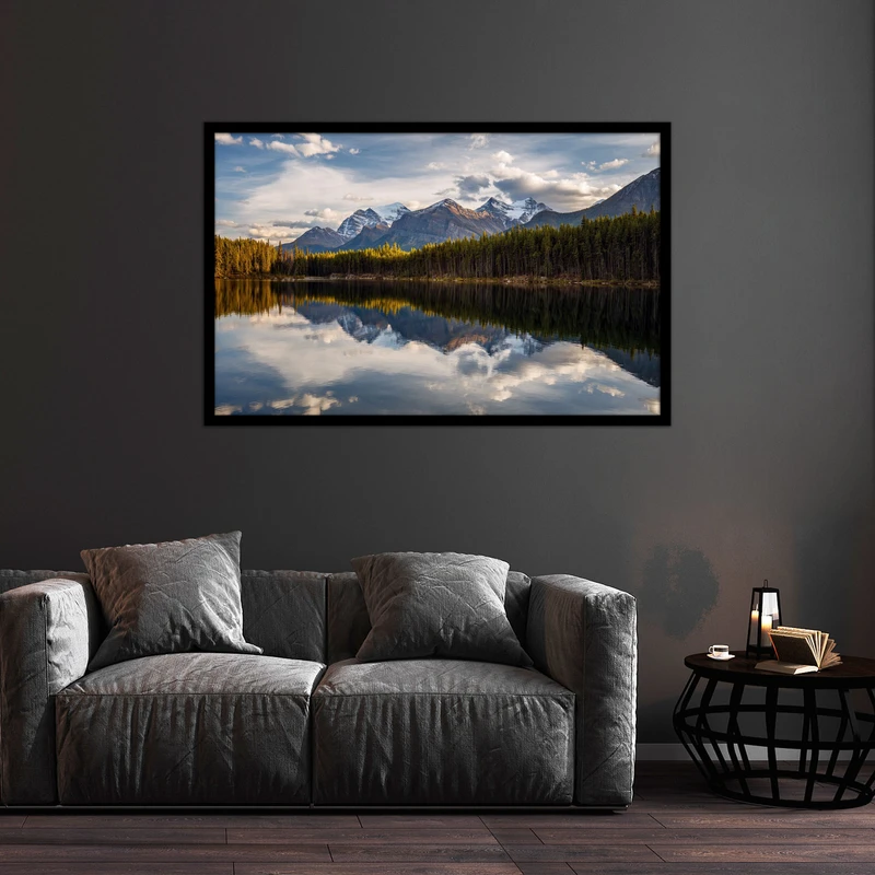 تابلو بکلیت طرح منظره طبیعت و دریا مدل B-bu1266