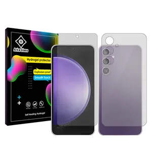 Arka Glass Tough model transparent screen protector suitable for Samsung Galaxy S23 FE Mobile phone Along with the phone back protector
