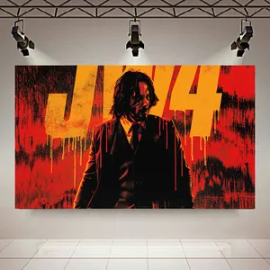 پوستر پارچه ای طرح فیلم مدل جان ویک4 کد AR118