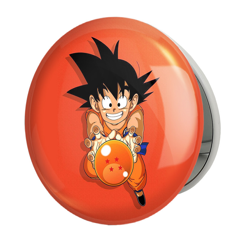 آینه جیبی خندالو طرح گوهان انیمه دراگون بال Dragon Ball مدل تاشو کد 4942 