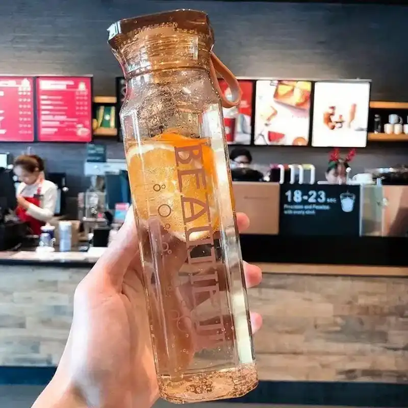 قمقمه مدل شیشه ای کد 16986 گنجایش 0.5 لیتر