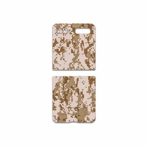 MAHOOT Army-Desert-Pixel Cover Sticker for Samsung Galaxy Z Flip