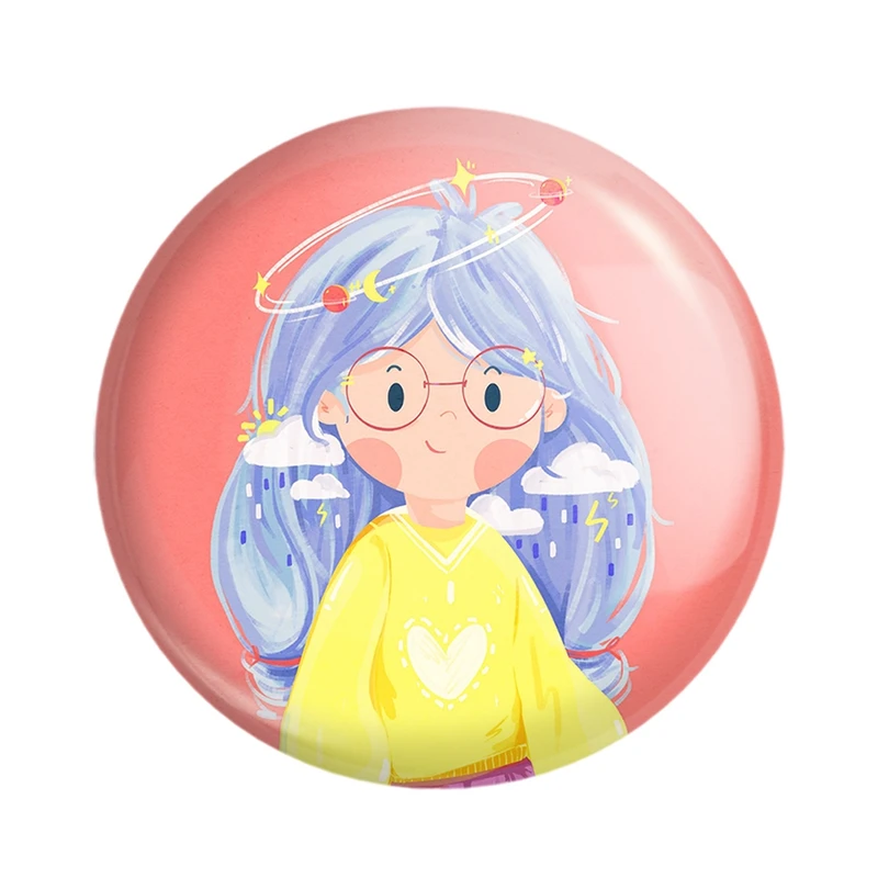 مگنت خندالو مدل دخترانه فانتزی کد 25708