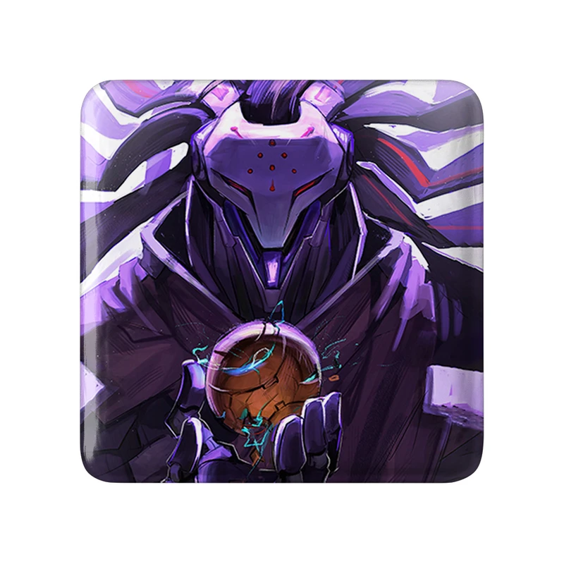 مگنت خندالو طرح بازی اورواچ (Overwatch) مدل مربعی کد 31616