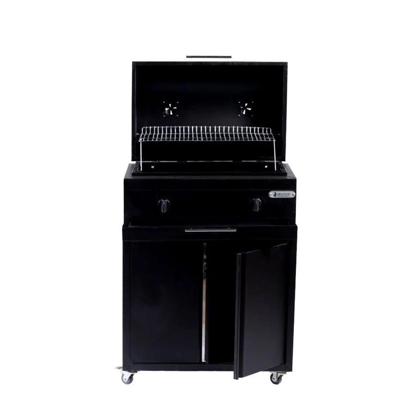 باربیکیو شومینه بیستون مدل   گازی کمددار BBQ.G.80.K.LO