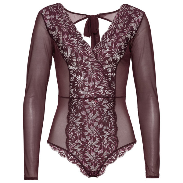 بادی آستین بلند زنانه اسمارا مدل 85-Damen-Spitzen--301789
