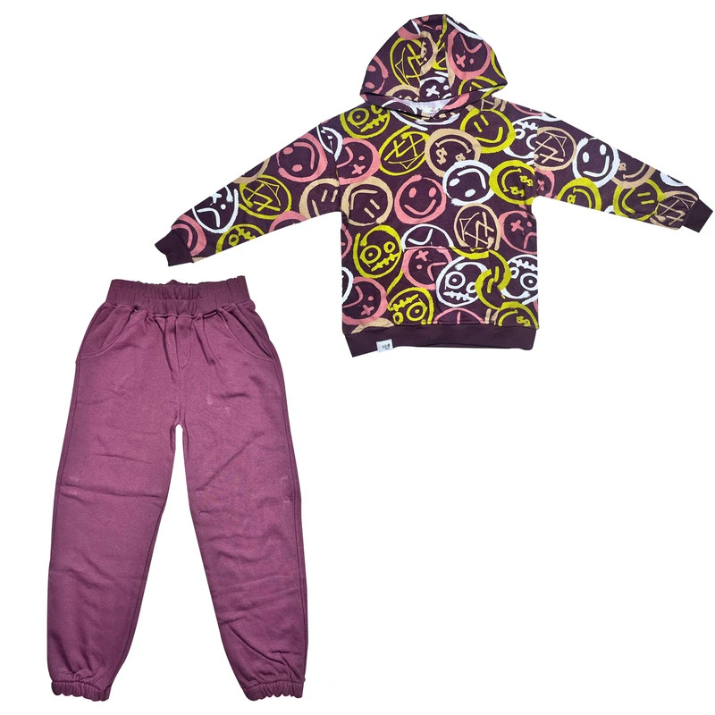 ست هودی و شلوار بچگانه بچه زنبور مدل G777