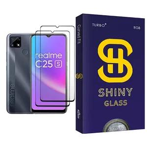 Atouchbo Shiny Glass MIX002 Screen Protector For Realme C25s Pack Of 2