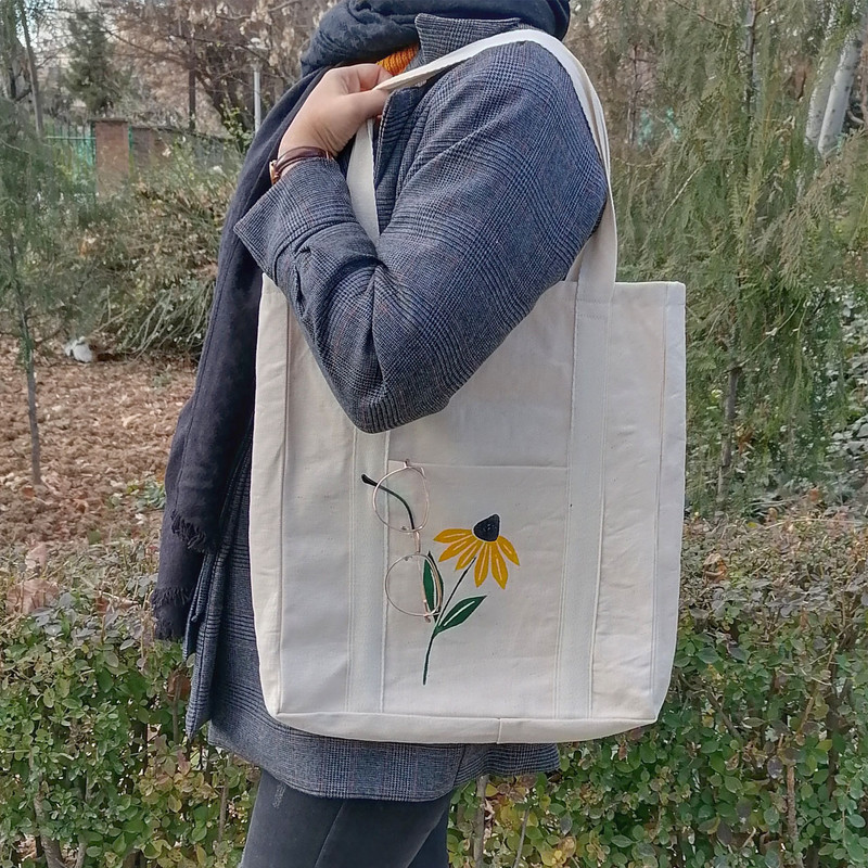 ساک دستی مدل آفتابگردان کد L 500